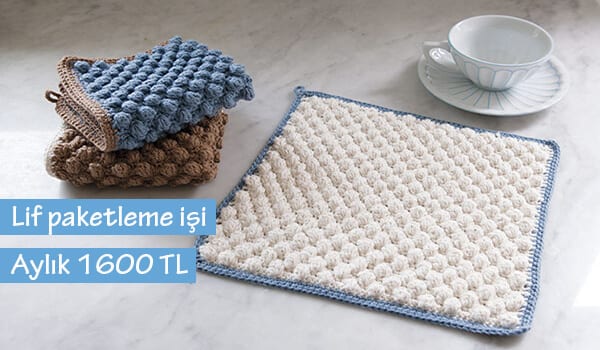 evde lif paketleme işi 1 lif