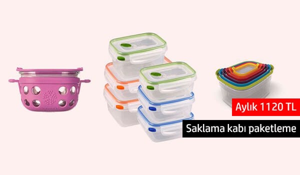 evde saklama kabı paketleme işi 1 saklama kabı