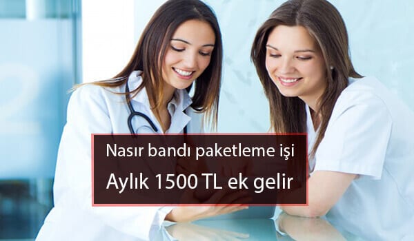 evde nasır bandı paketleme işi 1 nasır