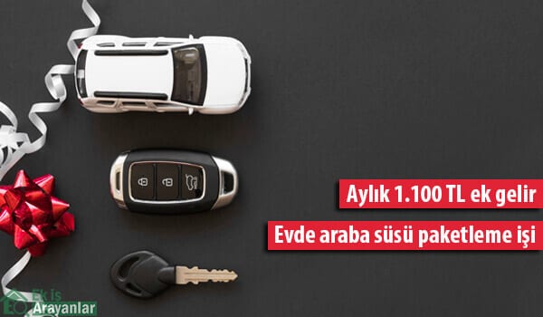 evde araba süsü paketleme işi 1 araba susu paketleme isi 2