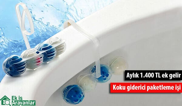 evde tuvalet koku giderici paketleme işi 1 evde koku giderici paketleme isi 2