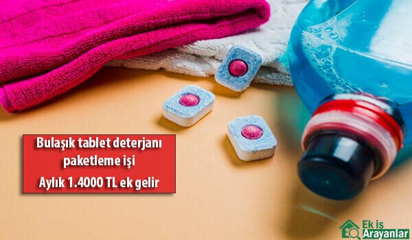 bulasik tablet deterjani paketleme isi 2