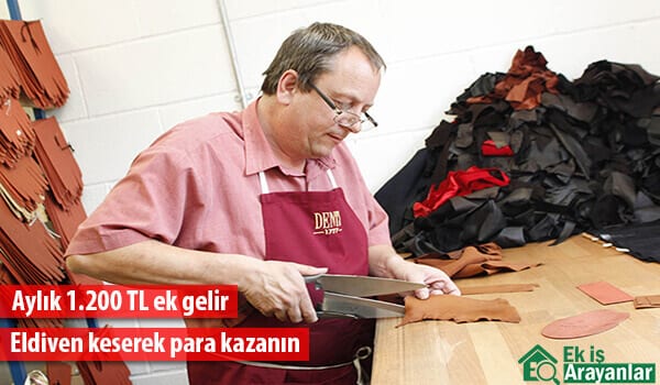 evde eldiven keserek gelir elde edin 1 evde eldiven kesme isi 2