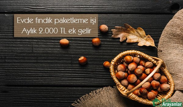 evde fındık paketleme işi 1 fındık