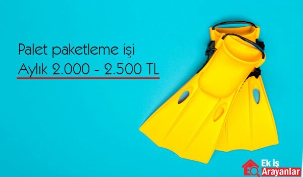 evde palet paketleme işi 1 palet