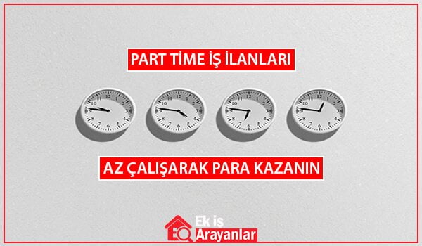 part time is ilanlari ekim 2019 2