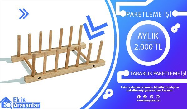 bambu tabaklık montaj ve paketleme işi 1 bambu