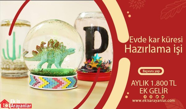 evde kar küresi hazırlayarak para kazanın 1 kar