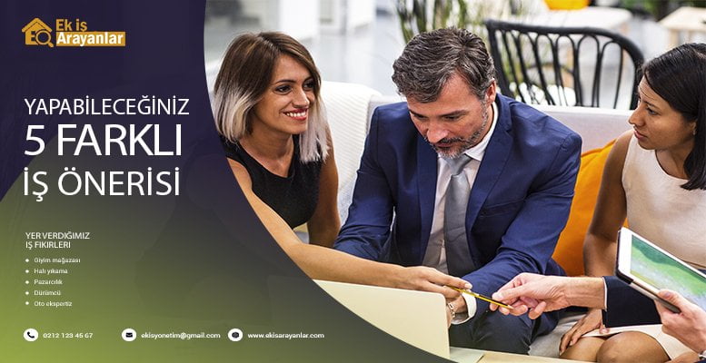 yapılabilecek 5 farklı iş önerisi 1 5 farkli is onerisi 2