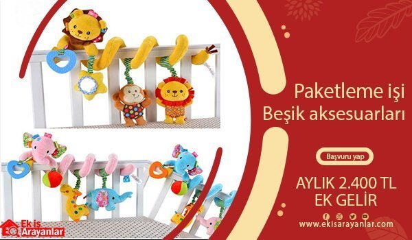 evde beşik aksesuarları paketleme işi 1 beşik
