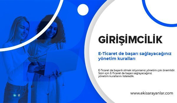 e-ticarette başarıyı sağlayan yönetim kuralları 1 e ticarette basarili olmak 2