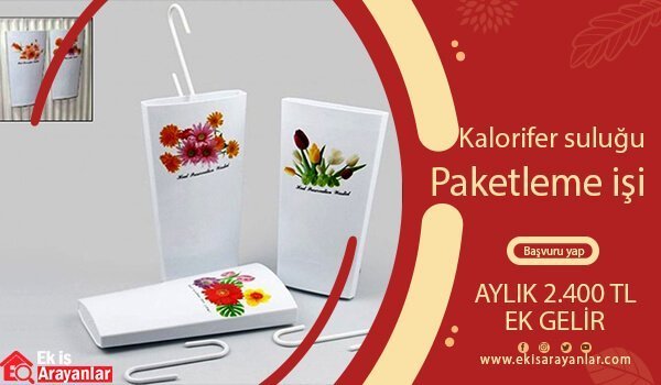 evde kalorifer suluğu paketleme işi 1 kalorifer