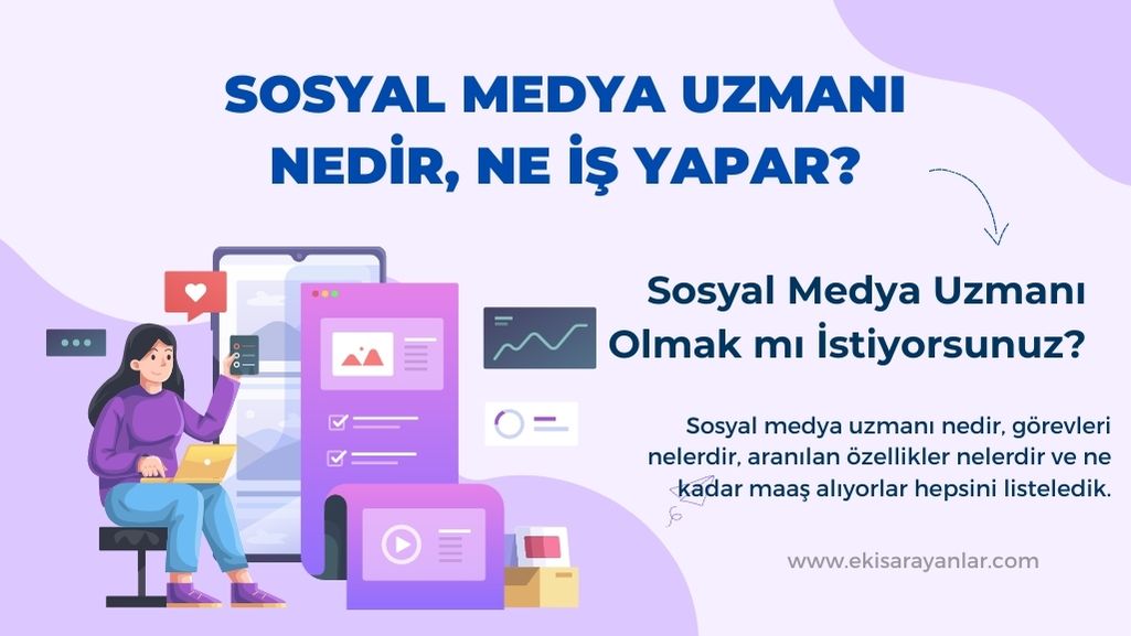 sosyal medya uzmanı nedir, ne i̇ş yapar? maaşı ne kadar? 1 sosyal medya uzmanı