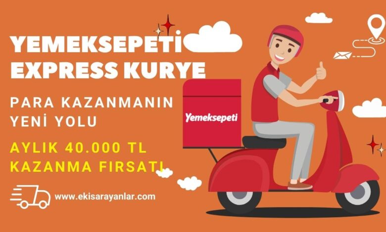 yemeksepeti express kuryeliği: para kazanmanın yeni yolu 1 yemeksepeti express