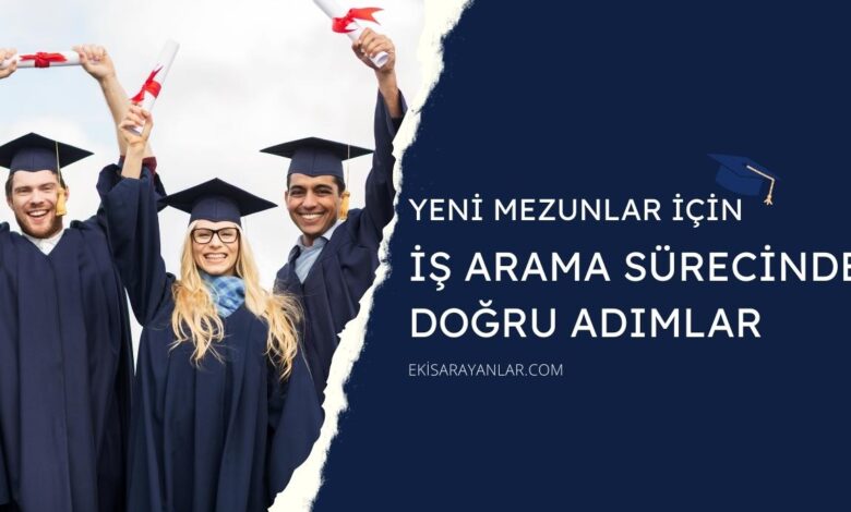 yeni mezunlar i̇çin i̇ş arama sürecinde doğru adımlar 1 yeni mezunlar